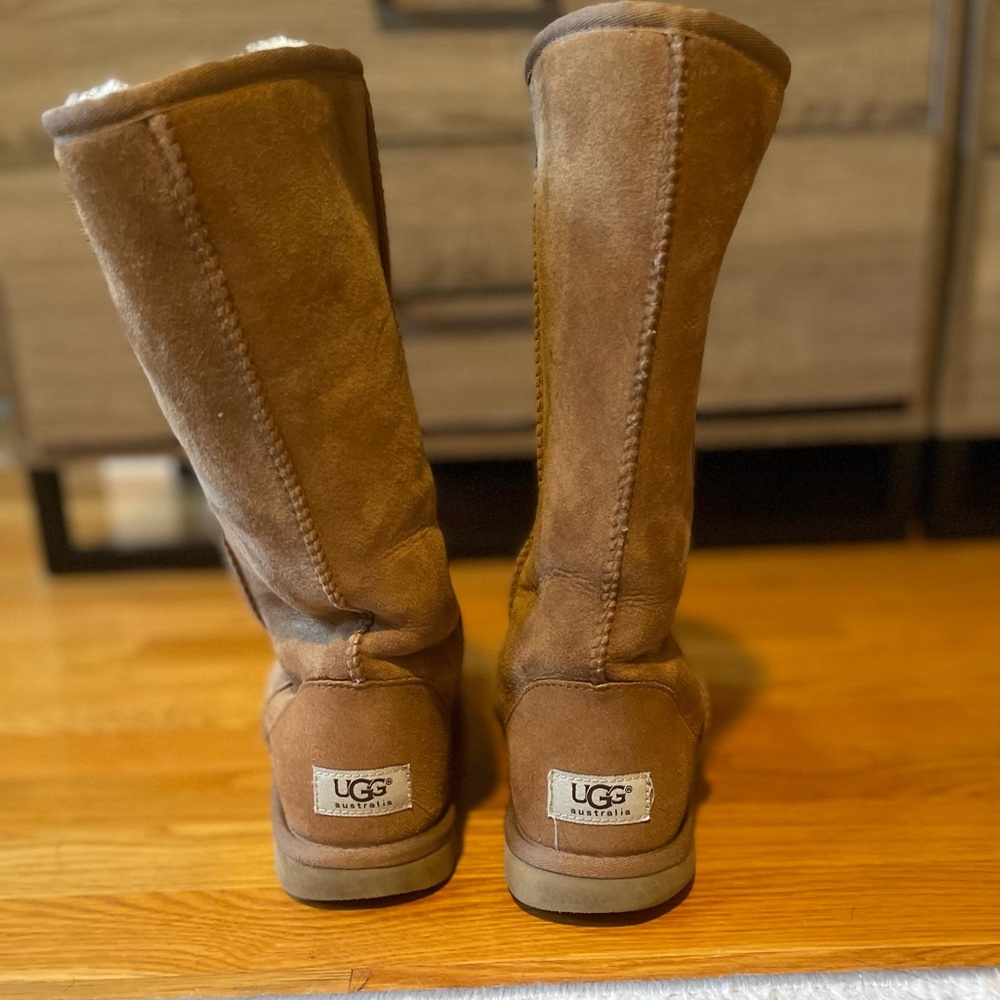 Tall brown UGGS